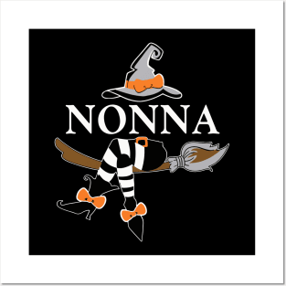 nonna witch halloween Posters and Art